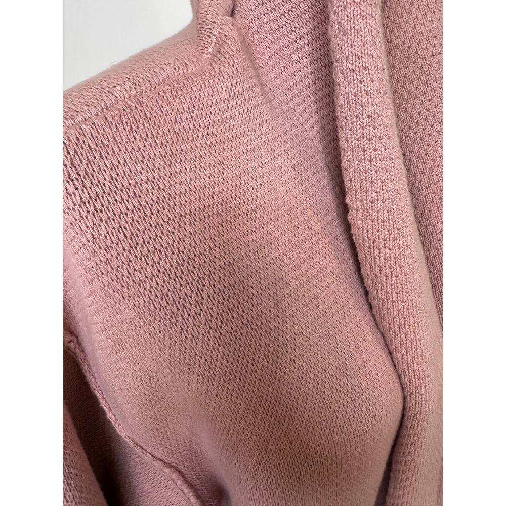 Free People $168 Chamomile Cardi M Oversized Rose Sugar Chunky Knit Cardigan - Picture 10 of 11